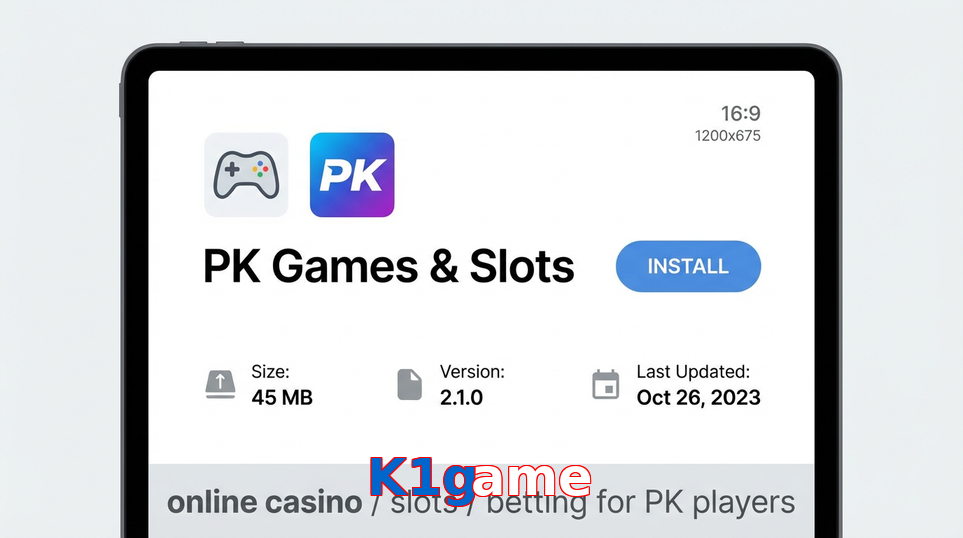 Game list for K1game gameapk section